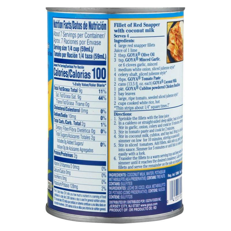 Goya Coconut Milk 13.5floz (400ml)