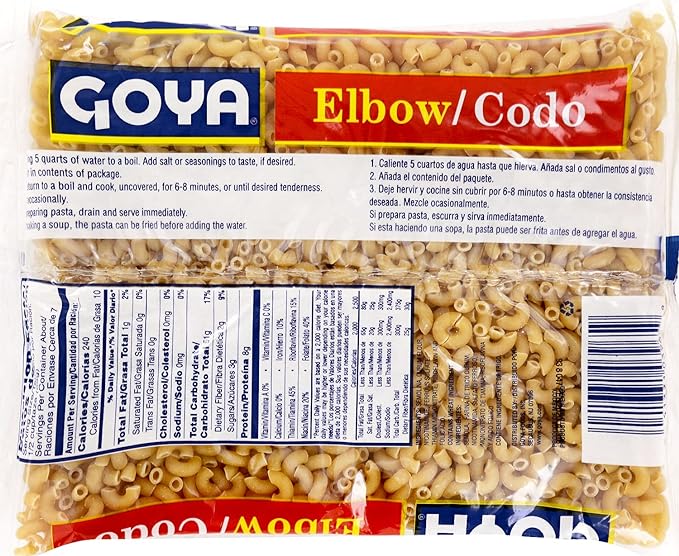 Goya Elbow Macaroni