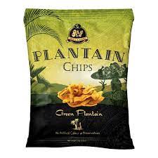 Olu Olu Plantain Chips (Green) With Salt