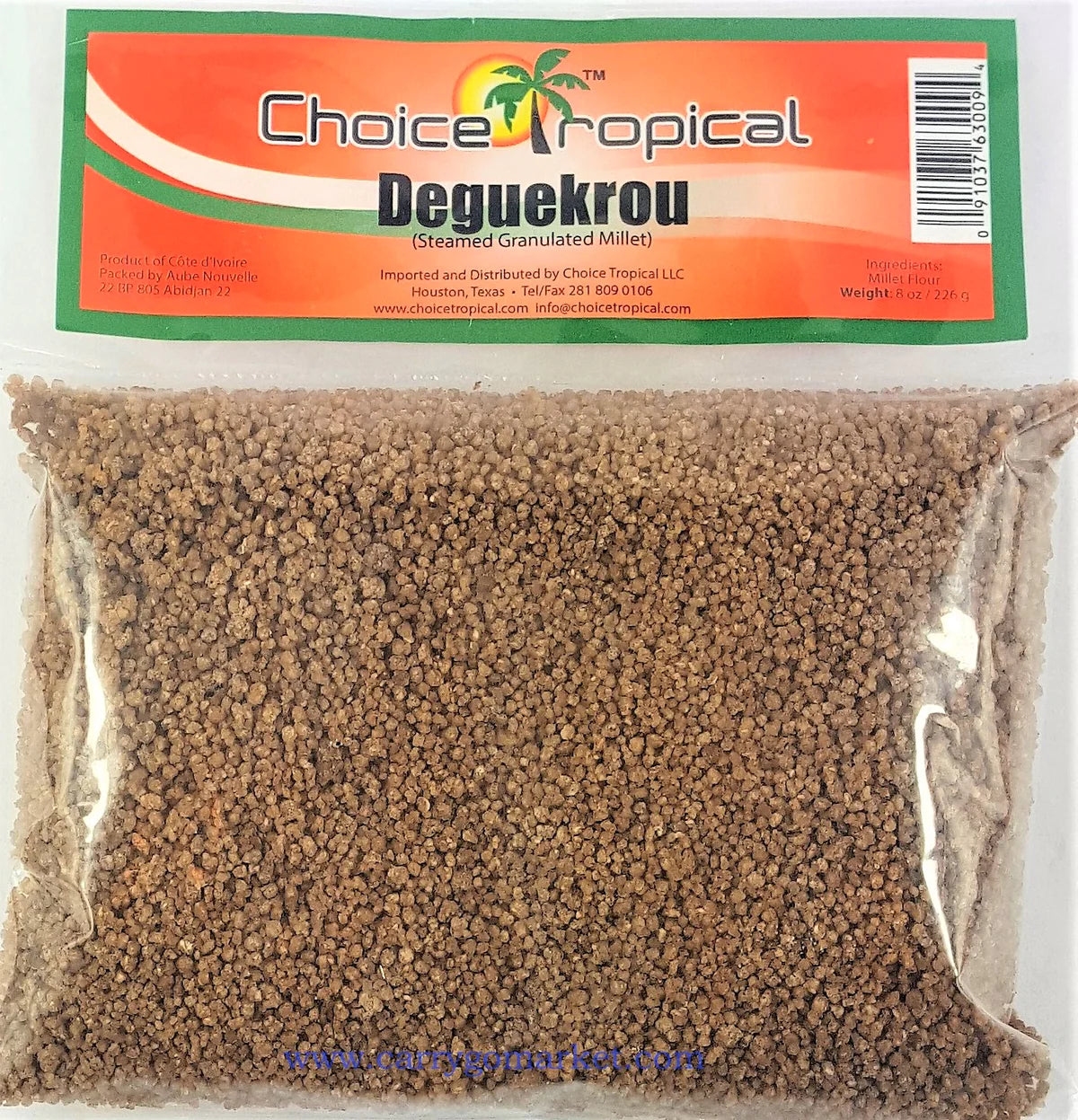Choice Tropical Deguekrou Steamed Granulated Millet
