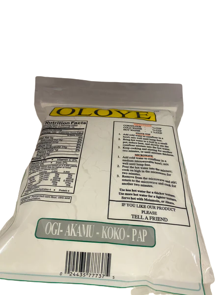 Oloye Ogi Akamu Pap Koko 1LB (453g)