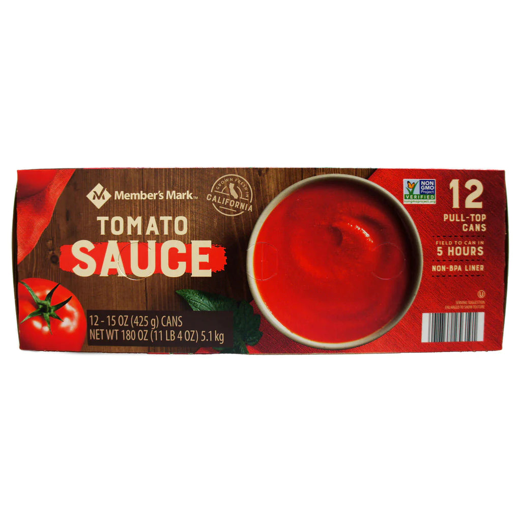 Member's Mark Tomato Sauce (12 x 15 Oz)