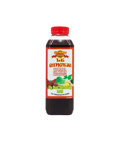 Ethan Foods Le Ginger Moringa Ginger 16 Oz, (480ml)