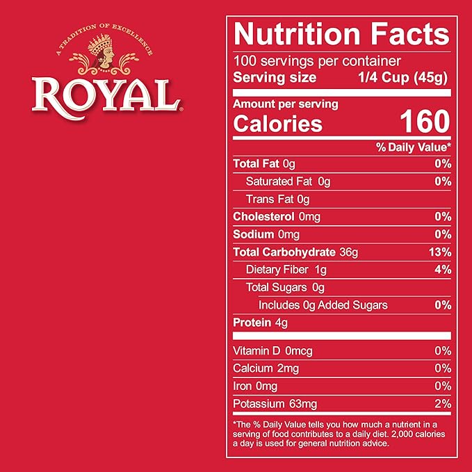 Royal Authentic Indian Basmati Rice (10lbs)