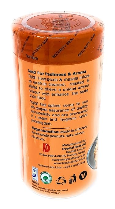 Tropical Heat Pure Ground Pilau Masala Spice Seasoning 100g (3.53oz)