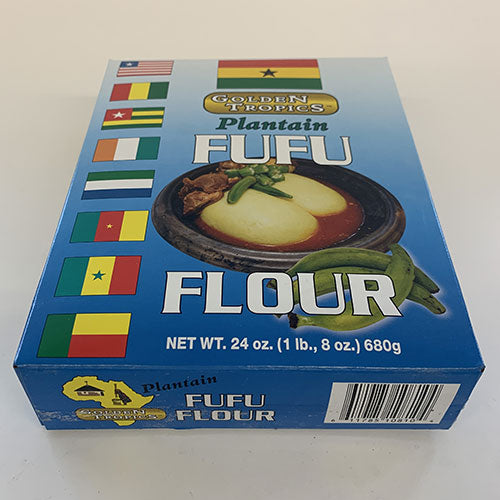 Golden Tropics Plantain Fufu Flour (24 Oz)