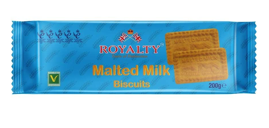 Royalty Malted Milk Biscuits (200g)