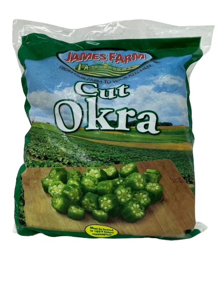 JamesFarm CUT Okra (2.5Lbs)