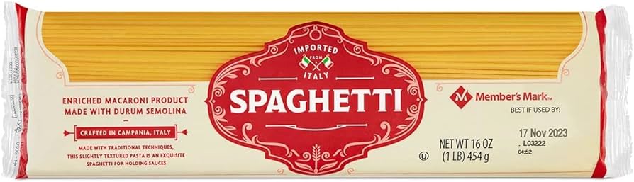 Member's Mark Spaghetti (6 Pack Box)