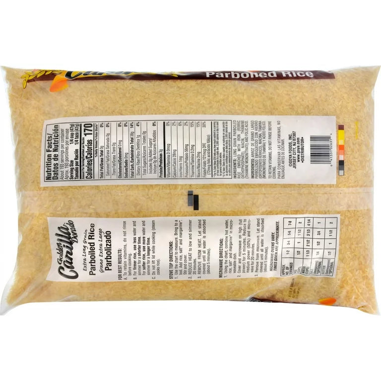 Golden Canilla Dorado Parboiled Rice