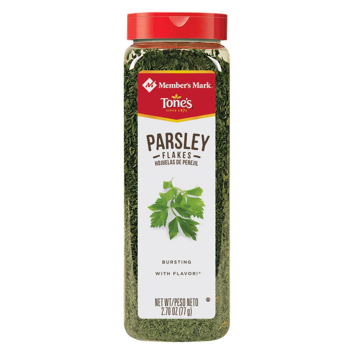 Member's Mark Tone's Parsley Flakes 2.70 Oz, 77g
