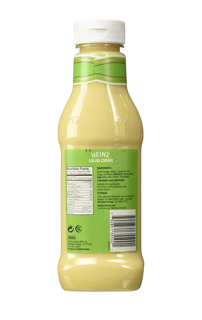 Heinz Salad Cream Original 285g