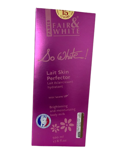 Fair & White SO WHITE (pink) 500ml (17.6 fl oz)