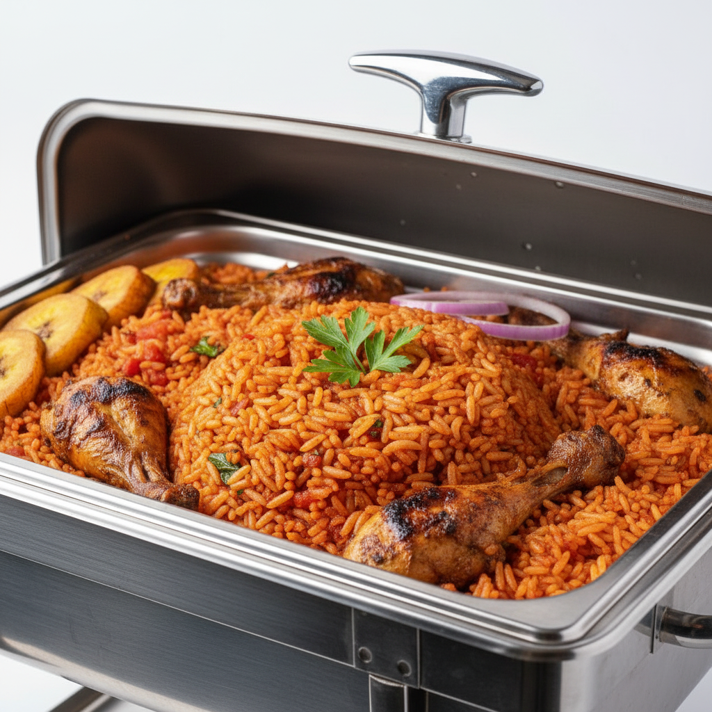 Jollof Rice - Catering Cooler