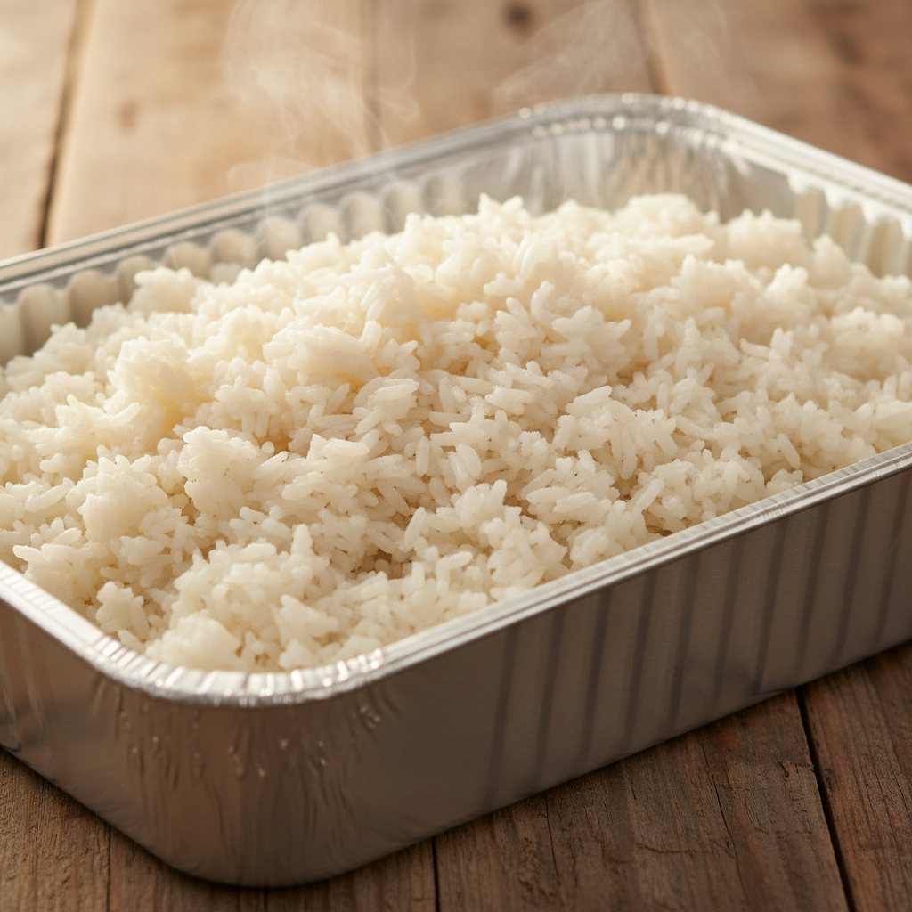 White Rice - Foil Tray